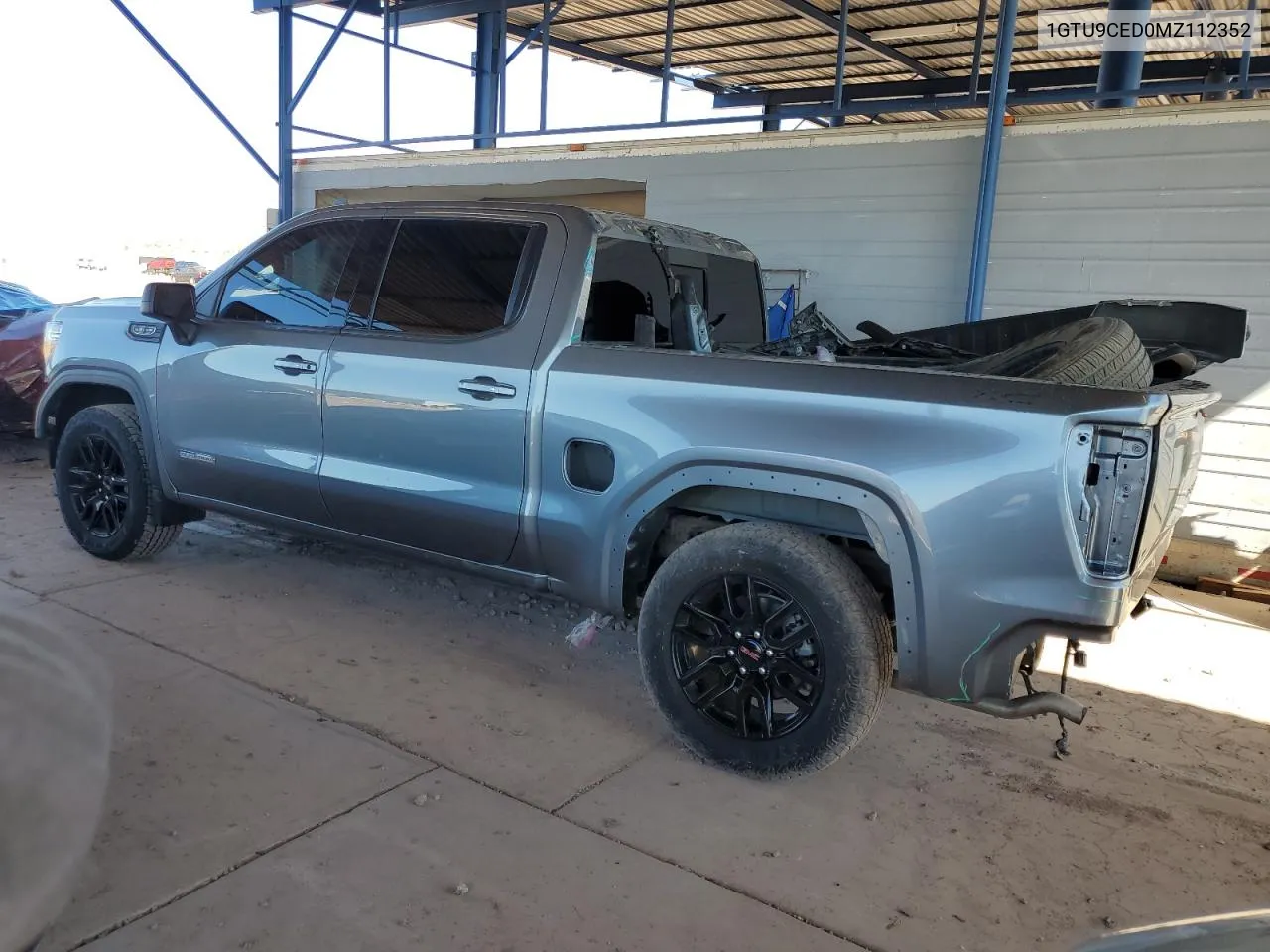 2021 GMC Sierra K1500 Elevation VIN: 1GTU9CED0MZ112352 Lot: 77157384