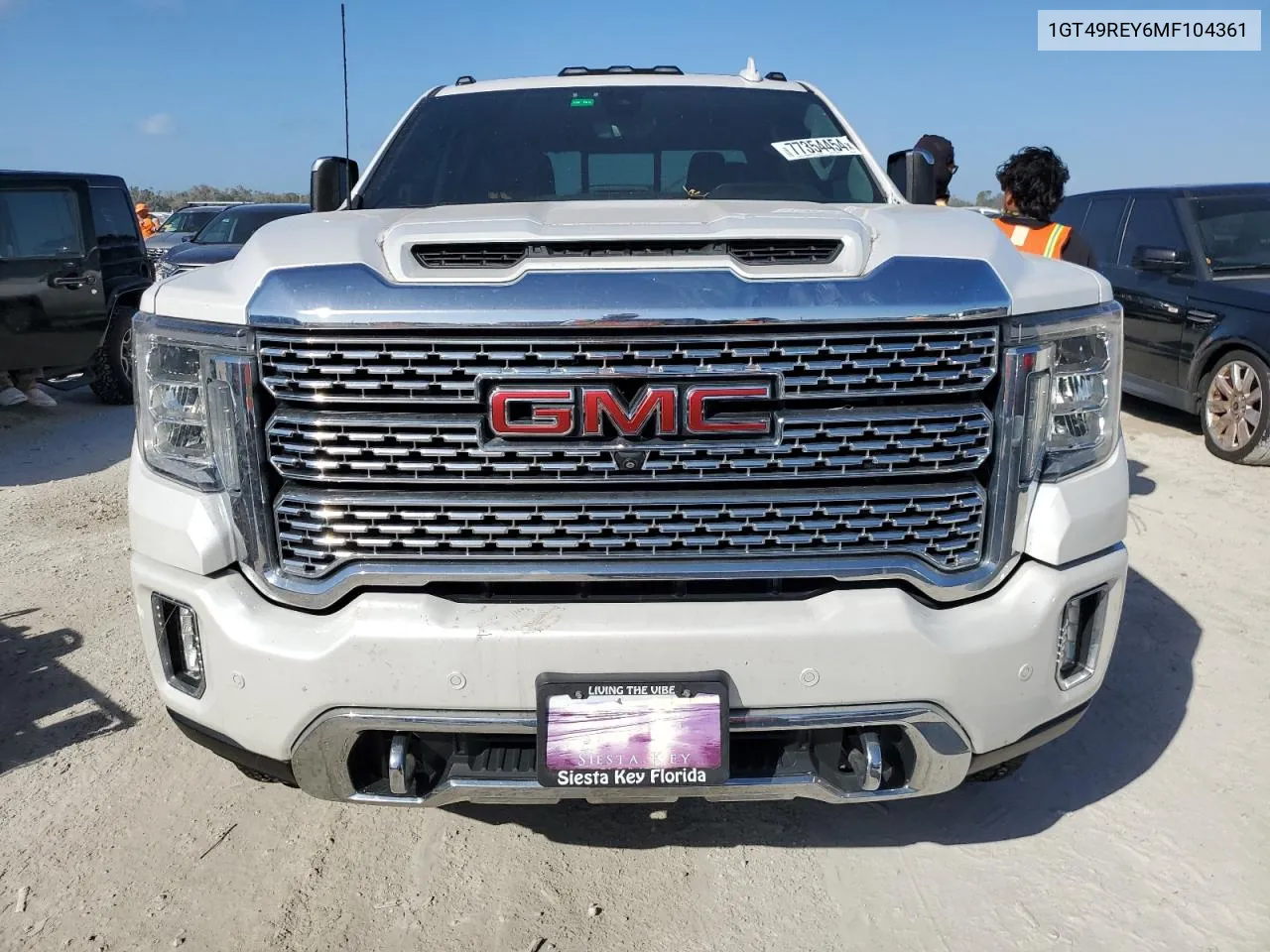 2021 GMC Sierra K2500 Denali VIN: 1GT49REY6MF104361 Lot: 77354454