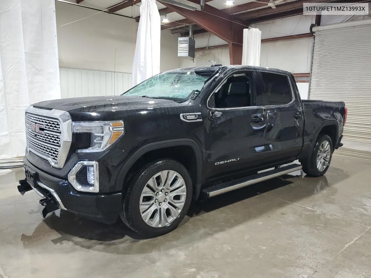 2021 GMC Sierra K1500 Denali VIN: 1GTU9FET1MZ13993X Lot: 77354634