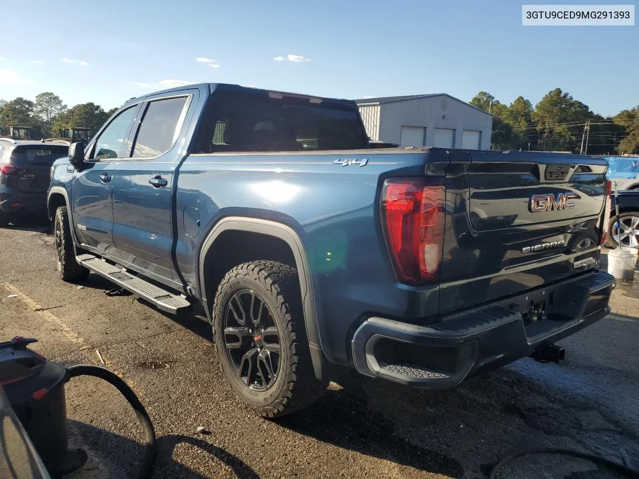 3GTU9CED9MG291393 2021 GMC Sierra K1500 Elevation