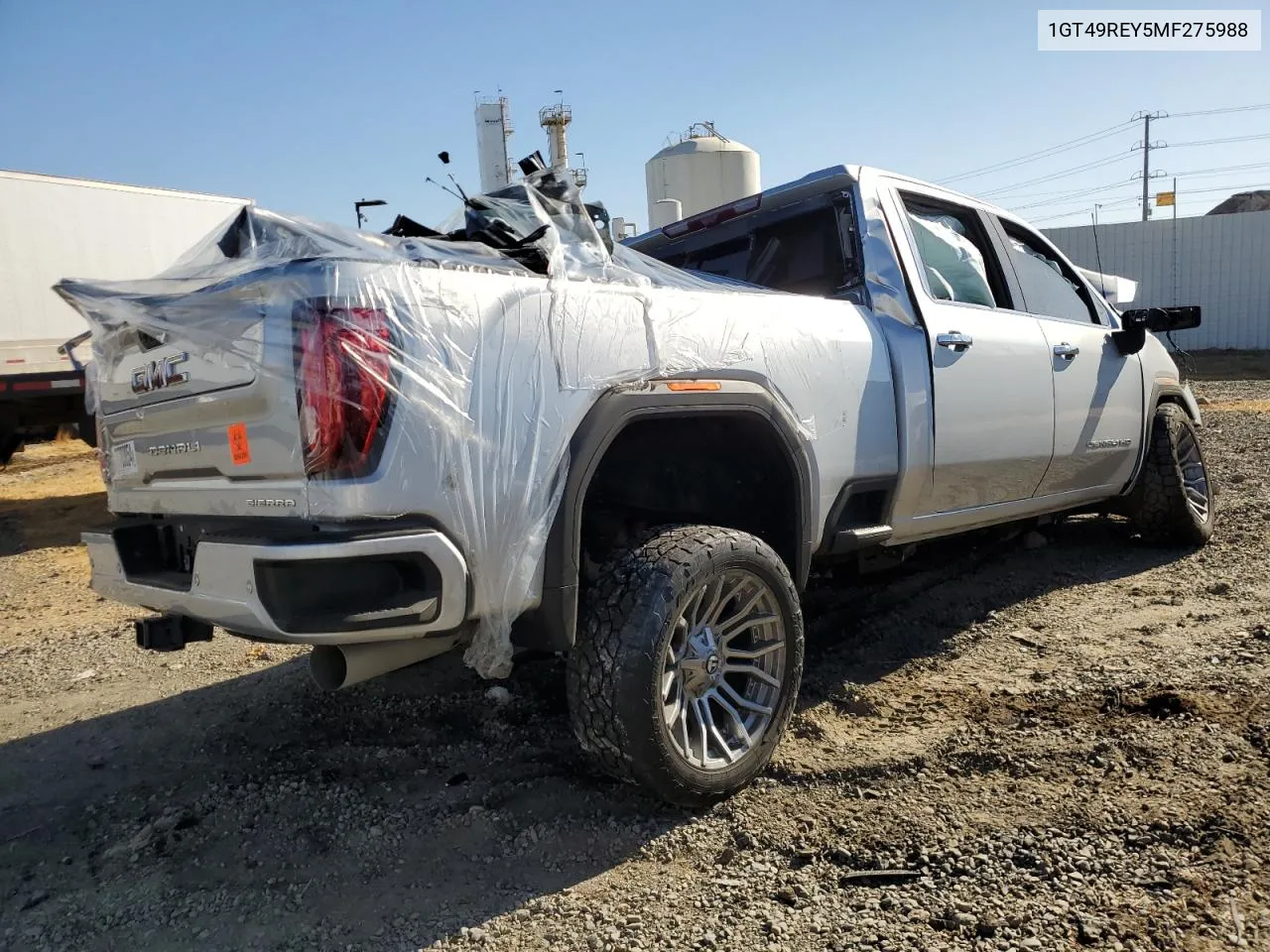 2021 GMC Sierra K2500 Denali VIN: 1GT49REY5MF275988 Lot: 77703854