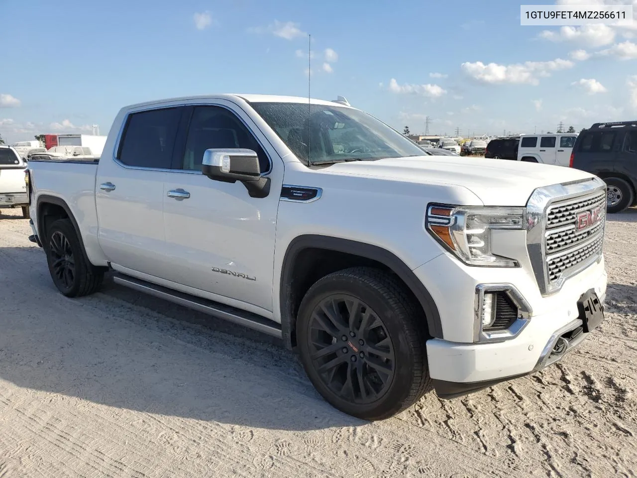 2021 GMC Sierra K1500 Denali VIN: 1GTU9FET4MZ256611 Lot: 78022934