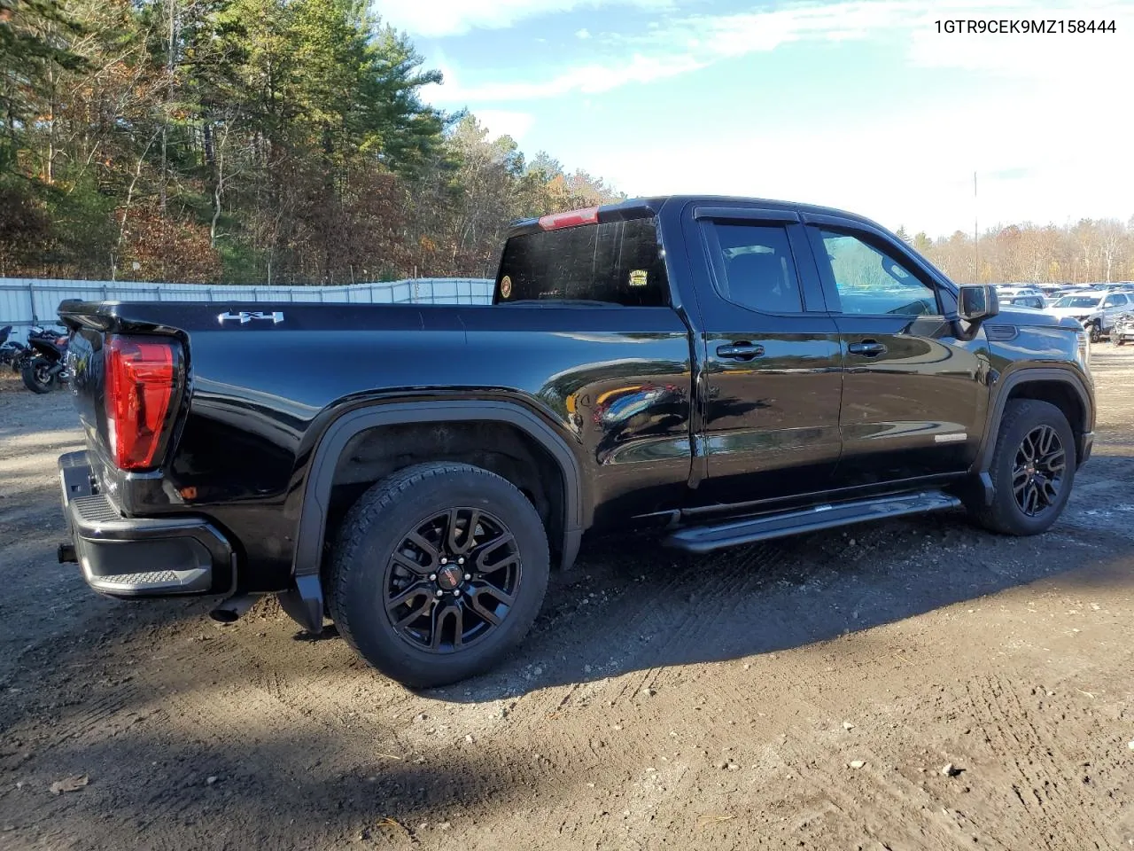 2021 GMC Sierra K1500 Elevation VIN: 1GTR9CEK9MZ158444 Lot: 78412514