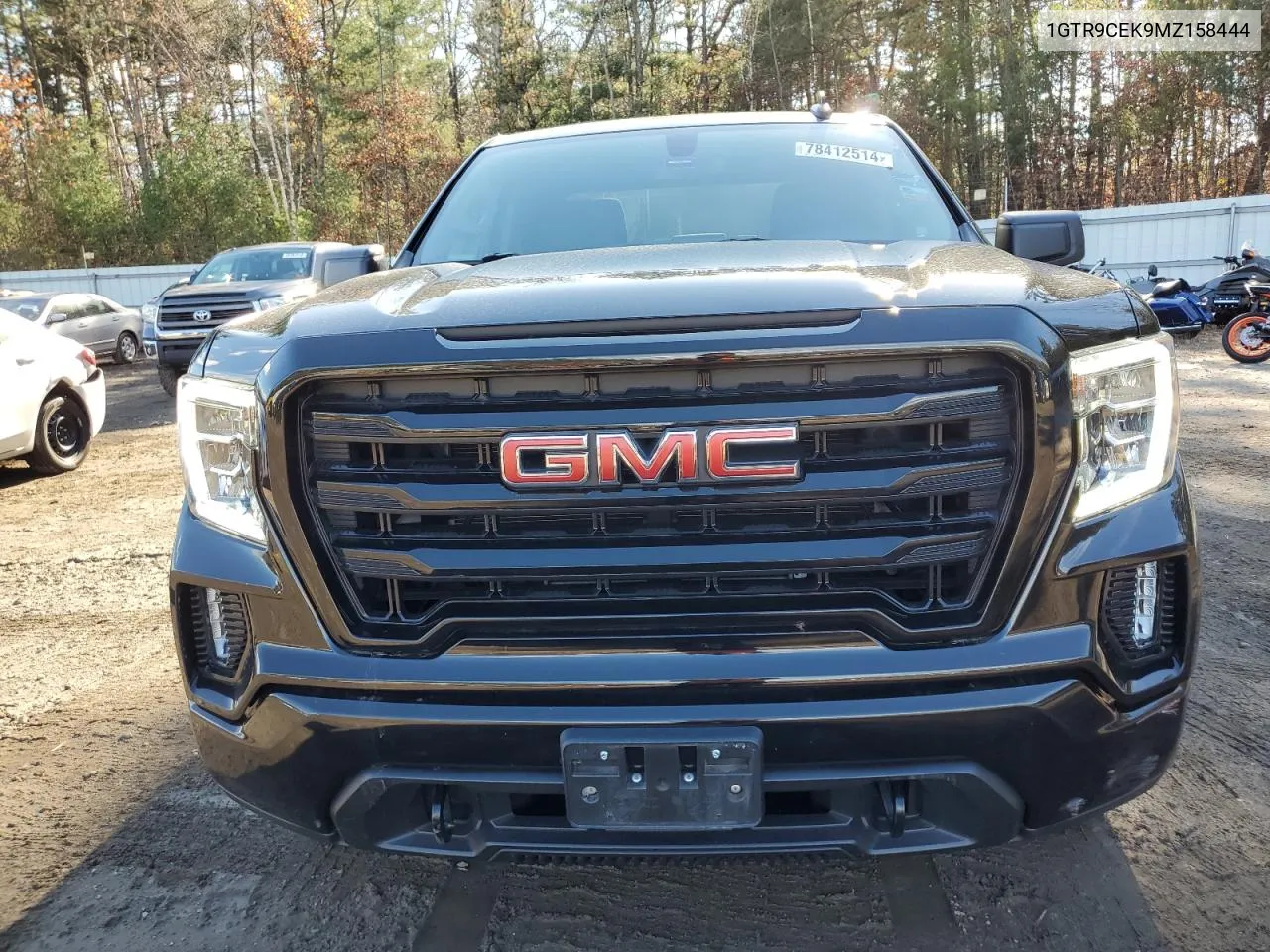 2021 GMC Sierra K1500 Elevation VIN: 1GTR9CEK9MZ158444 Lot: 78412514