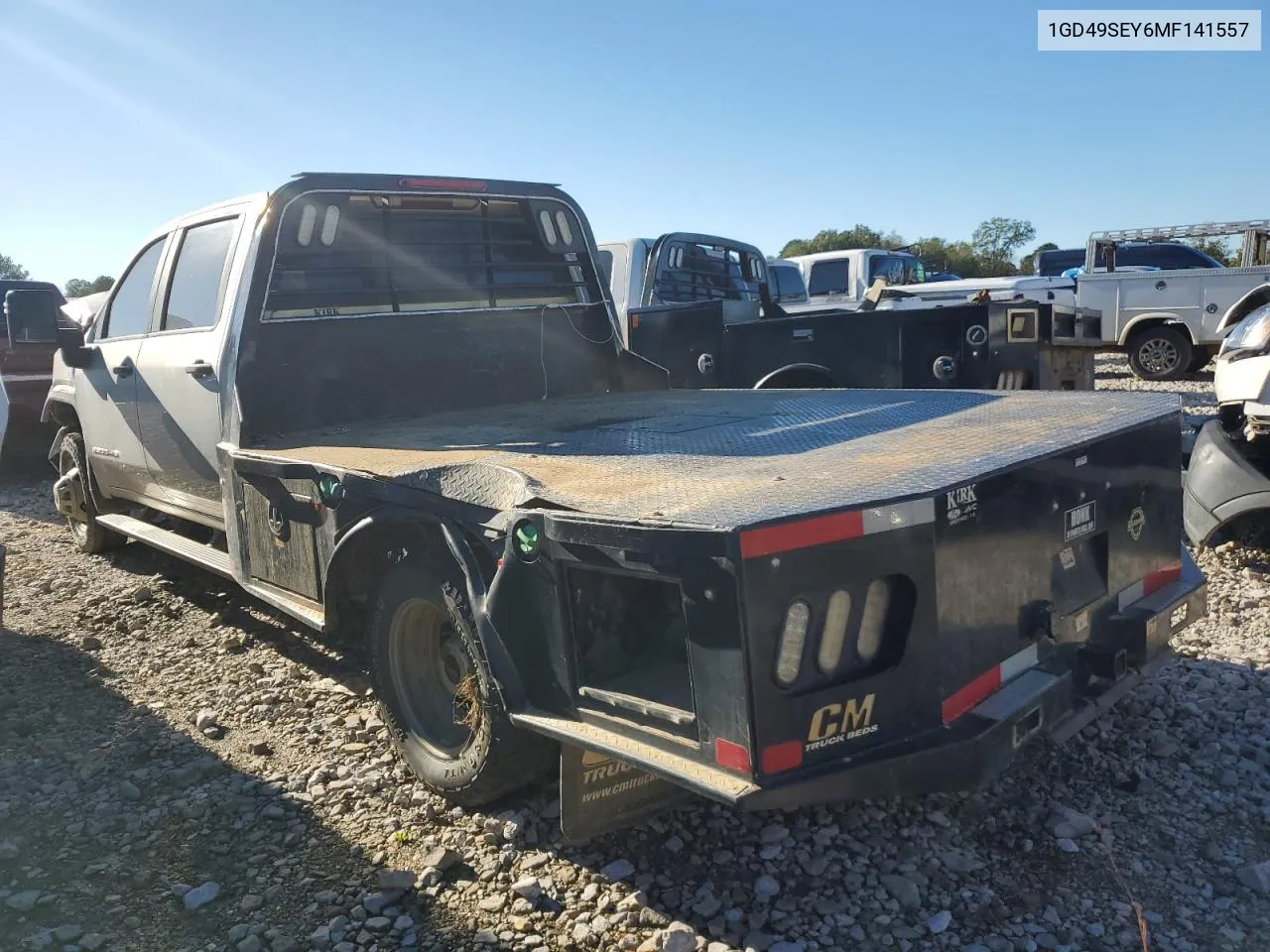 2021 GMC Sierra K3500 VIN: 1GD49SEY6MF141557 Lot: 79682034