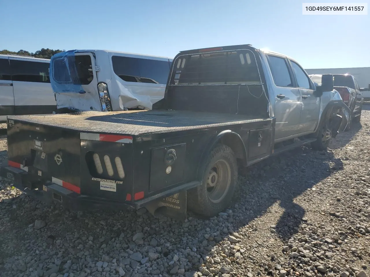 2021 GMC Sierra K3500 VIN: 1GD49SEY6MF141557 Lot: 79682034