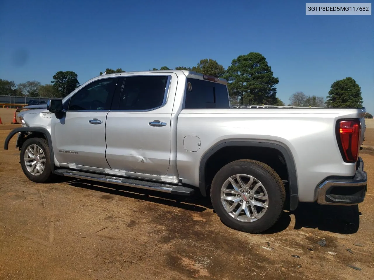 2021 GMC Sierra C1500 Slt VIN: 3GTP8DED5MG117682 Lot: 79744744