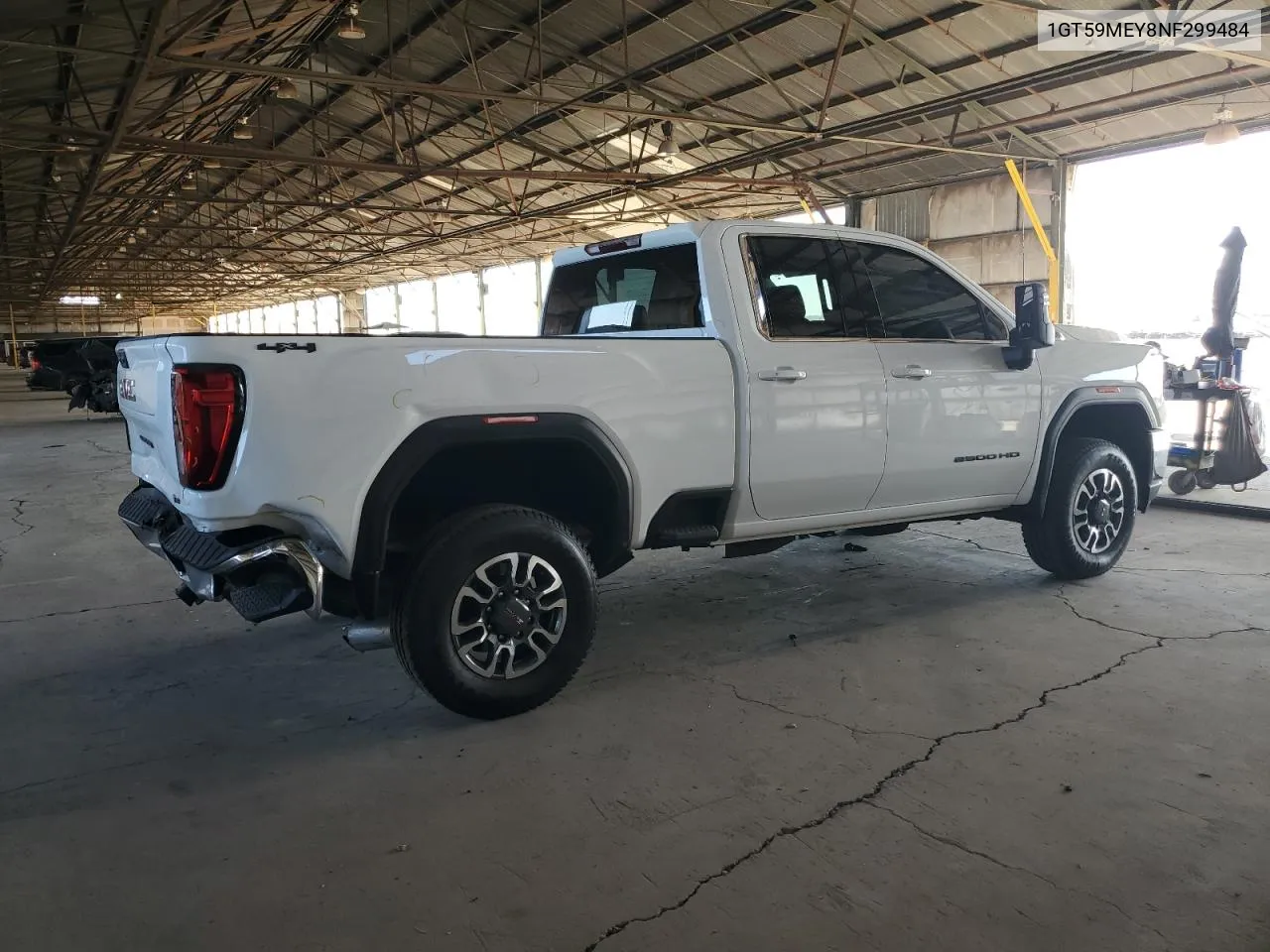 2022 GMC Sierra K2500 Sle VIN: 1GT59MEY8NF299484 Lot: 52932464