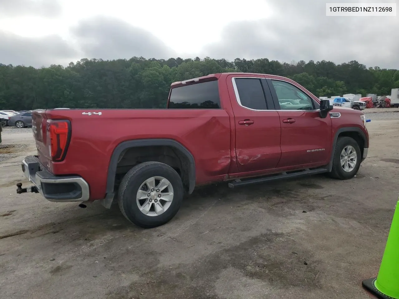 2022 GMC Sierra Limited K1500 Sle VIN: 1GTR9BED1NZ112698 Lot: 53074144