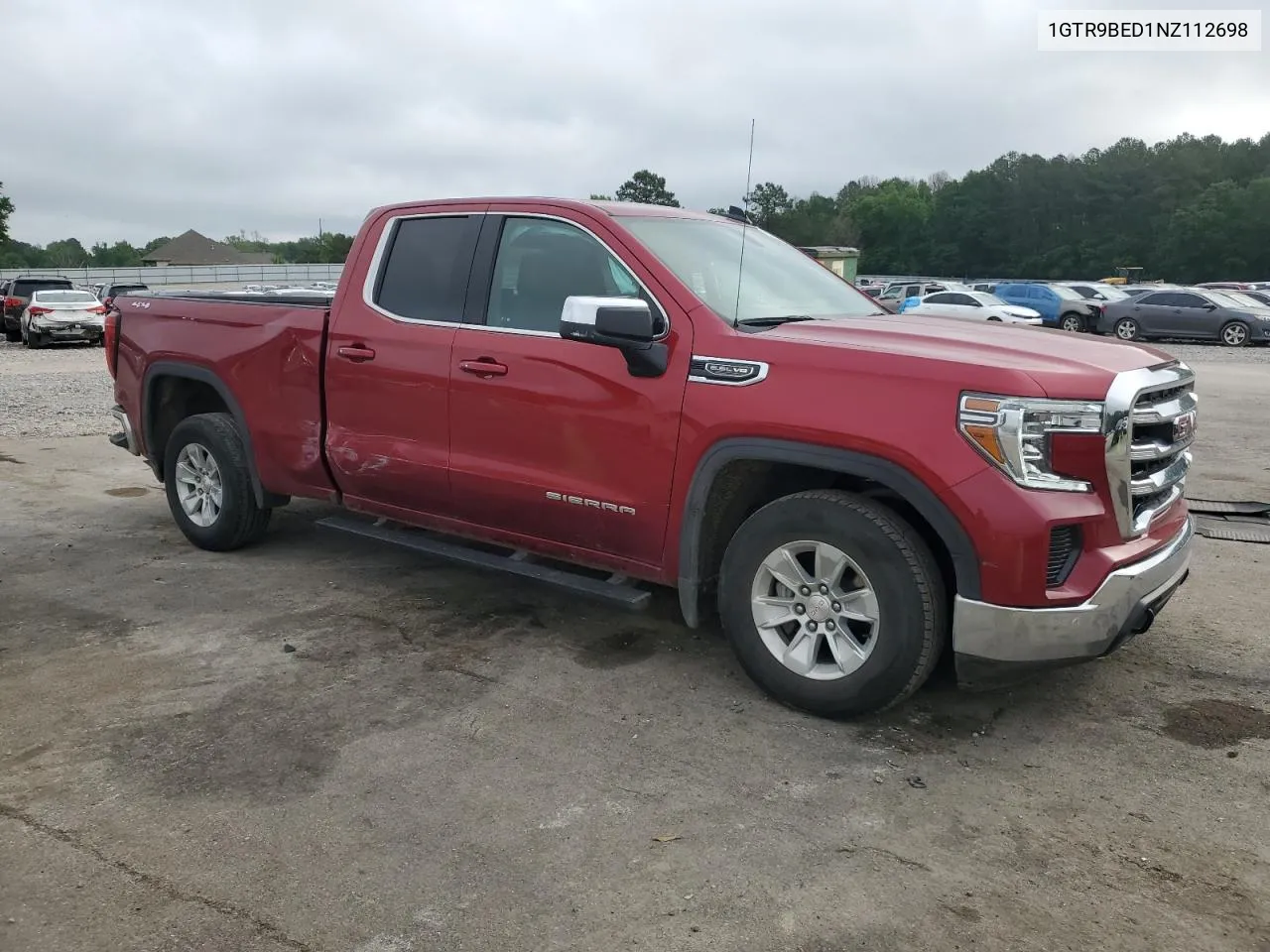 2022 GMC Sierra Limited K1500 Sle VIN: 1GTR9BED1NZ112698 Lot: 53074144