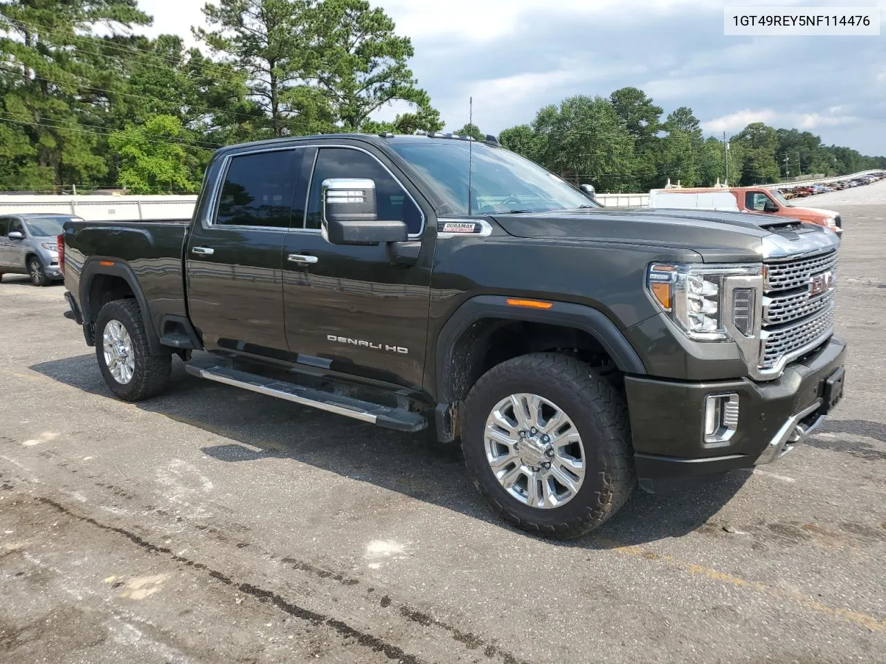 2022 GMC Sierra K2500 Denali VIN: 1GT49REY5NF114476 Lot: 58475114