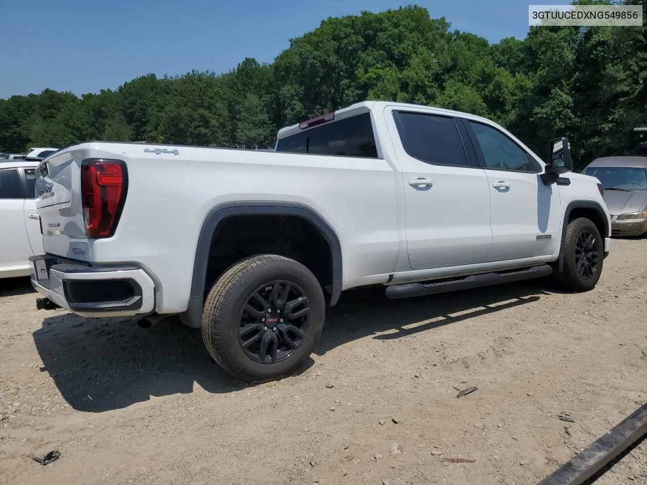 2022 GMC Sierra K1500 Elevation VIN: 3GTUUCEDXNG549856 Lot: 58736264