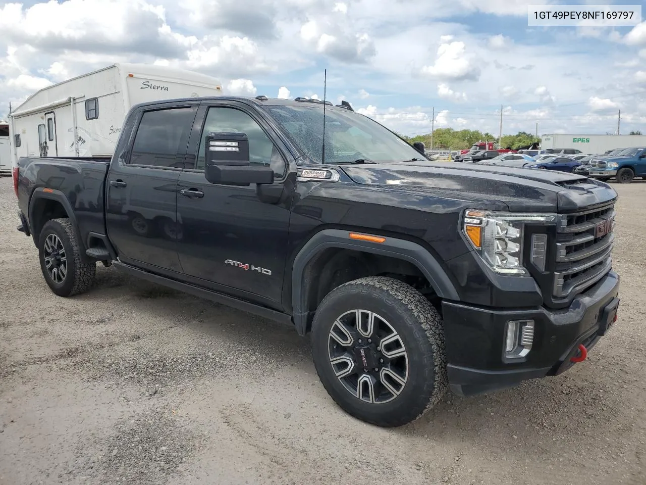 2022 GMC Sierra K2500 At4 VIN: 1GT49PEY8NF169797 Lot: 61834284