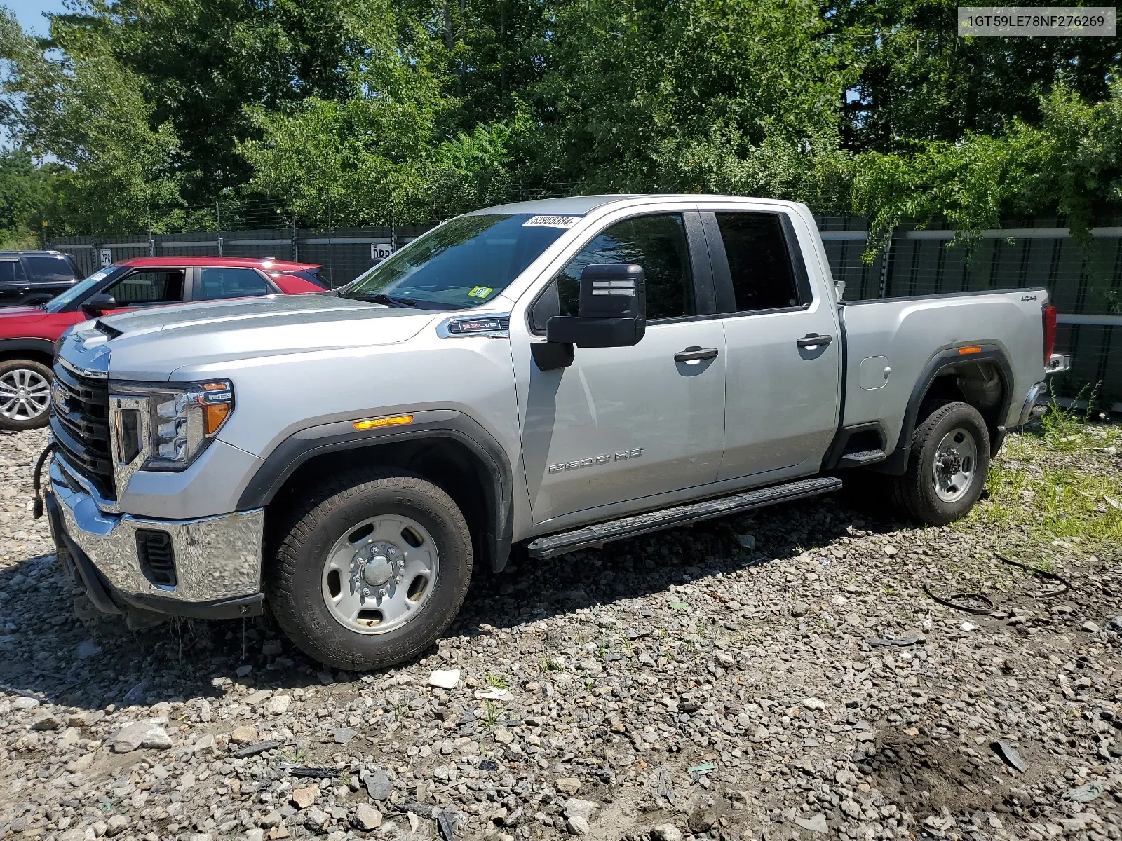 2022 GMC Sierra K2500 Heavy Duty VIN: 1GT59LE78NF276269 Lot: 62988384