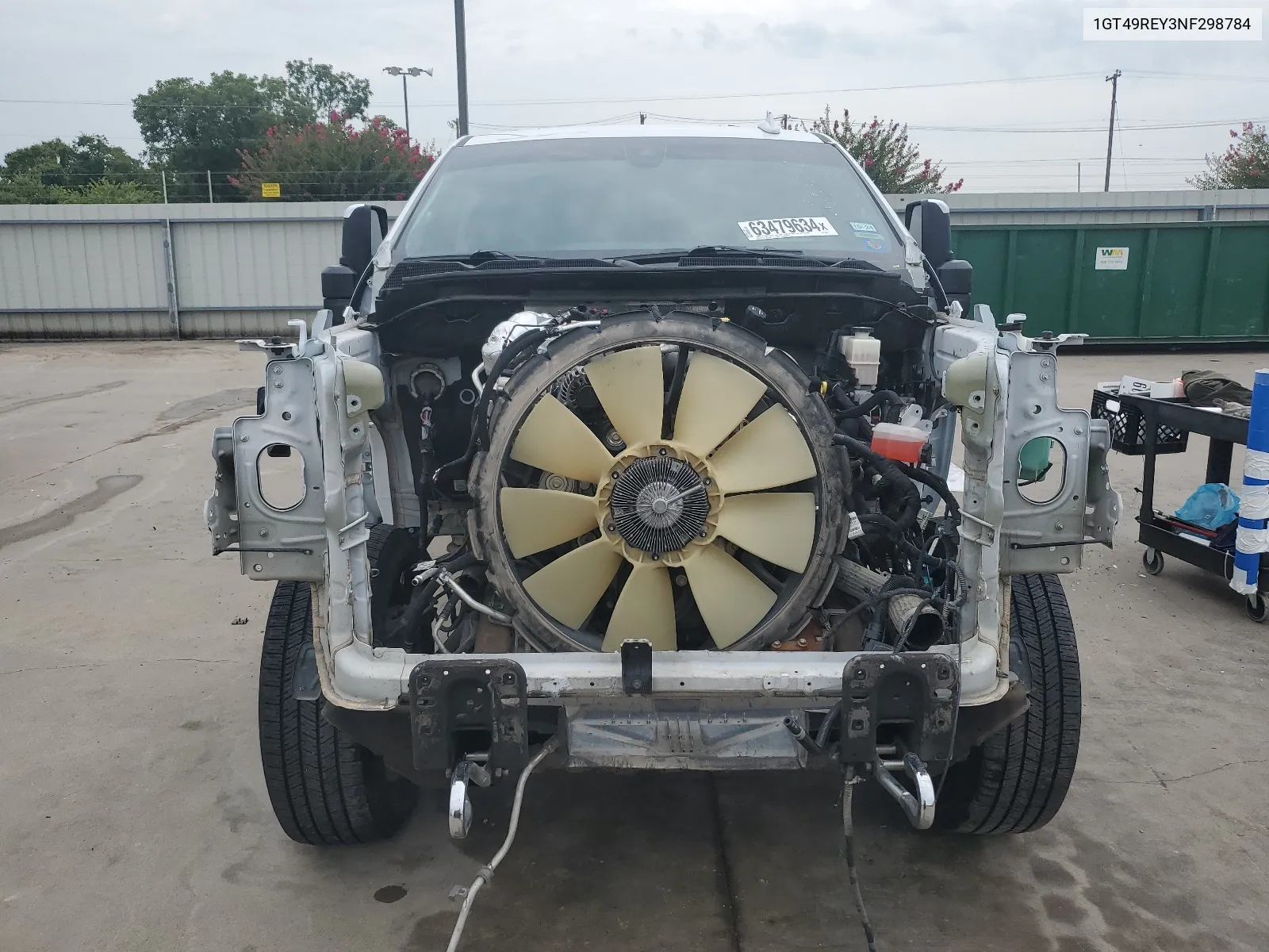 1GT49REY3NF298784 2022 GMC Sierra K2500 Denali