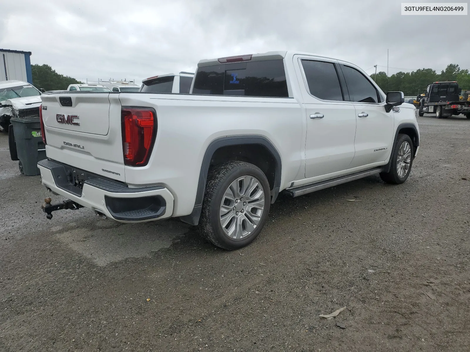 2022 GMC Sierra Limited K1500 Denali VIN: 3GTU9FEL4NG206499 Lot: 65136394