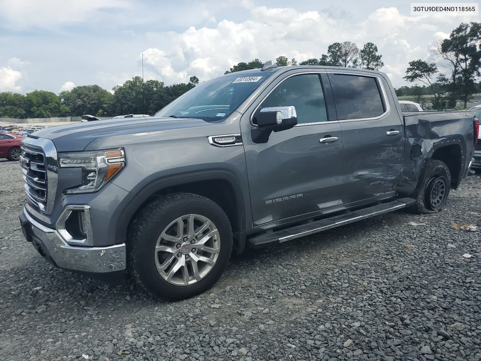 2022 GMC Sierra Limited K1500 Slt VIN: 3GTU9DED4NG118565 Lot: 65310964