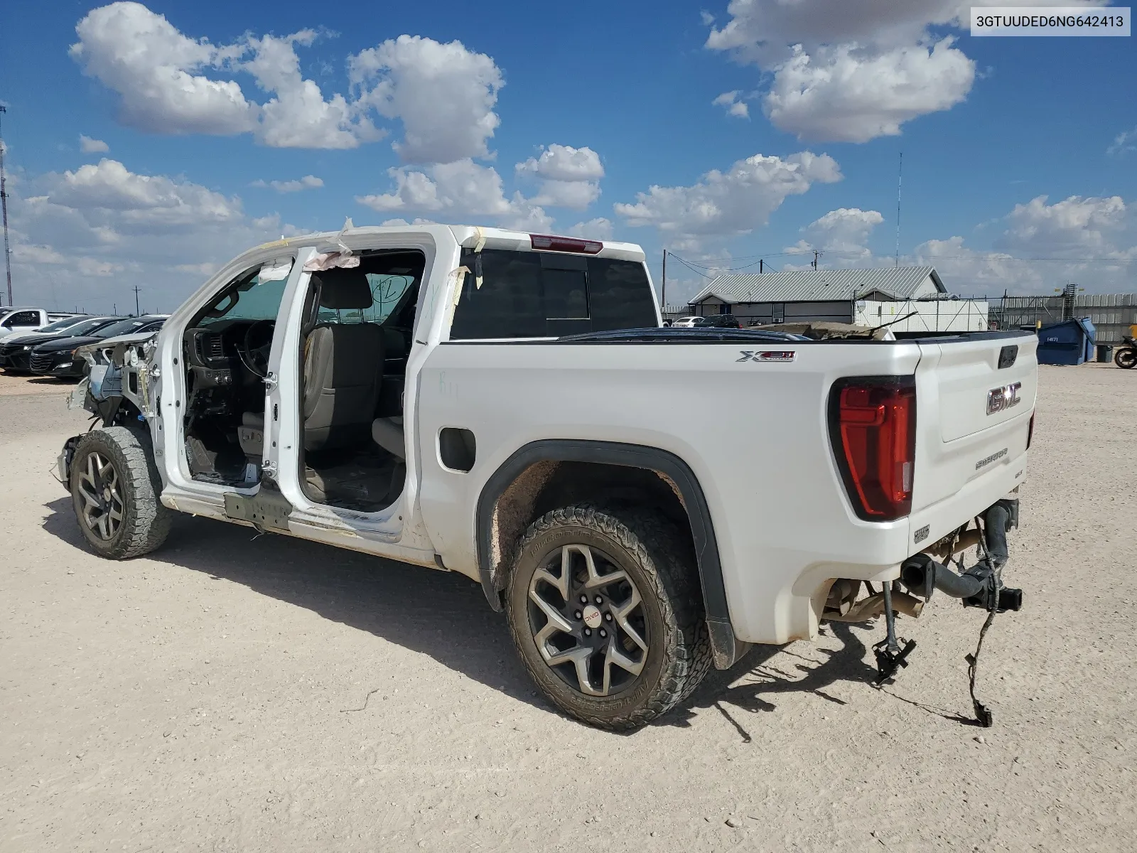 2022 GMC Sierra K1500 Slt VIN: 3GTUUDED6NG642413 Lot: 65868084