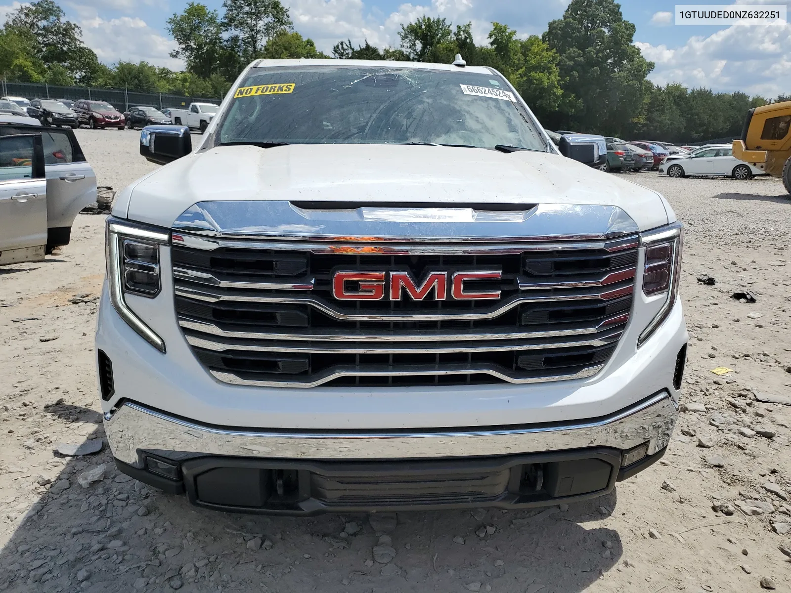 2022 GMC Sierra K1500 Slt VIN: 1GTUUDED0NZ632251 Lot: 66624524