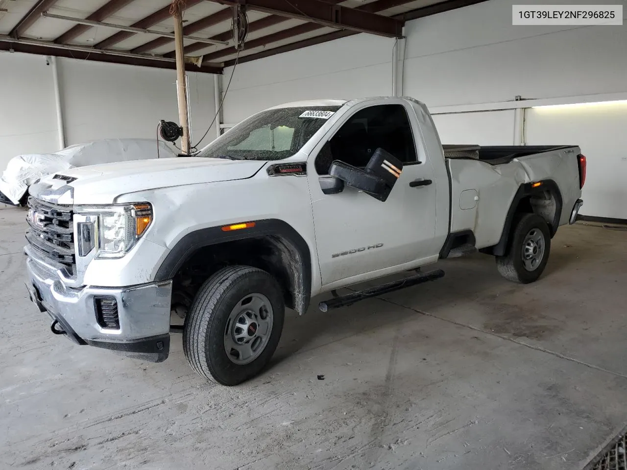 2022 GMC Sierra K2500 Heavy Duty VIN: 1GT39LEY2NF296825 Lot: 66633604