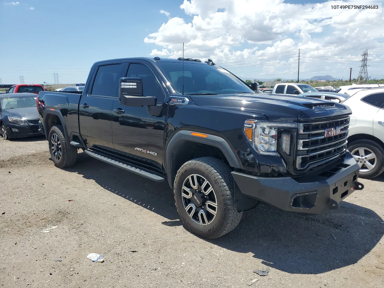 2022 GMC Sierra K2500 At4 VIN: 1GT49PE75NF294683 Lot: 67146074