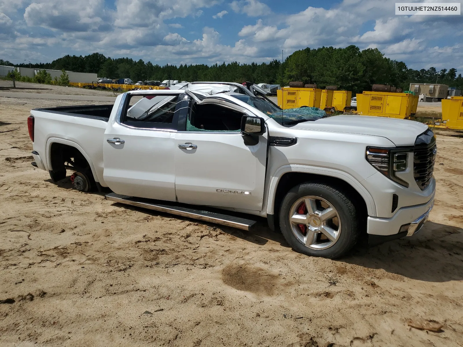 2022 GMC Sierra K1500 Denali Ultimate VIN: 1GTUUHET2NZ514460 Lot: 67882624