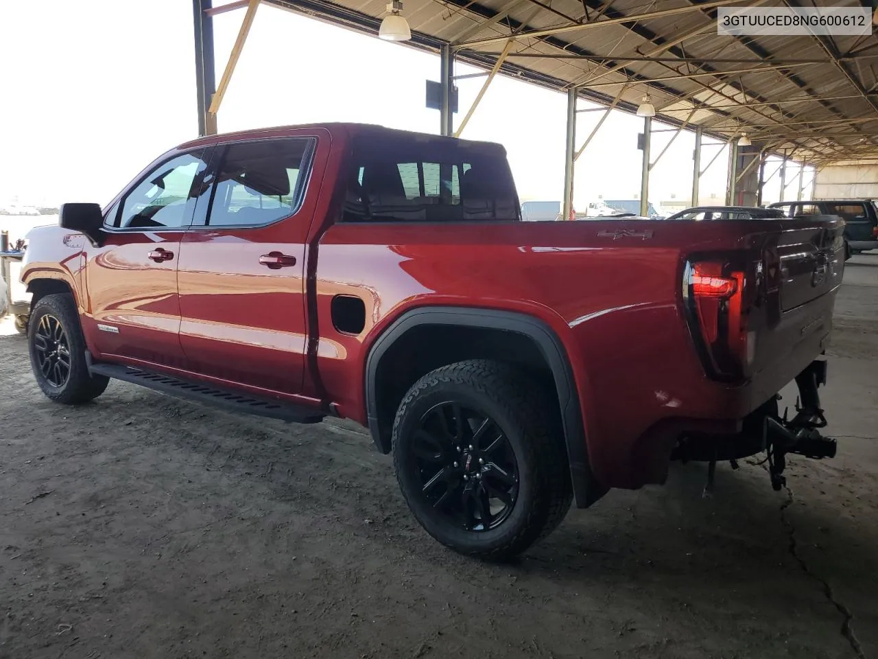 2022 GMC Sierra K1500 Elevation VIN: 3GTUUCED8NG600612 Lot: 68141154