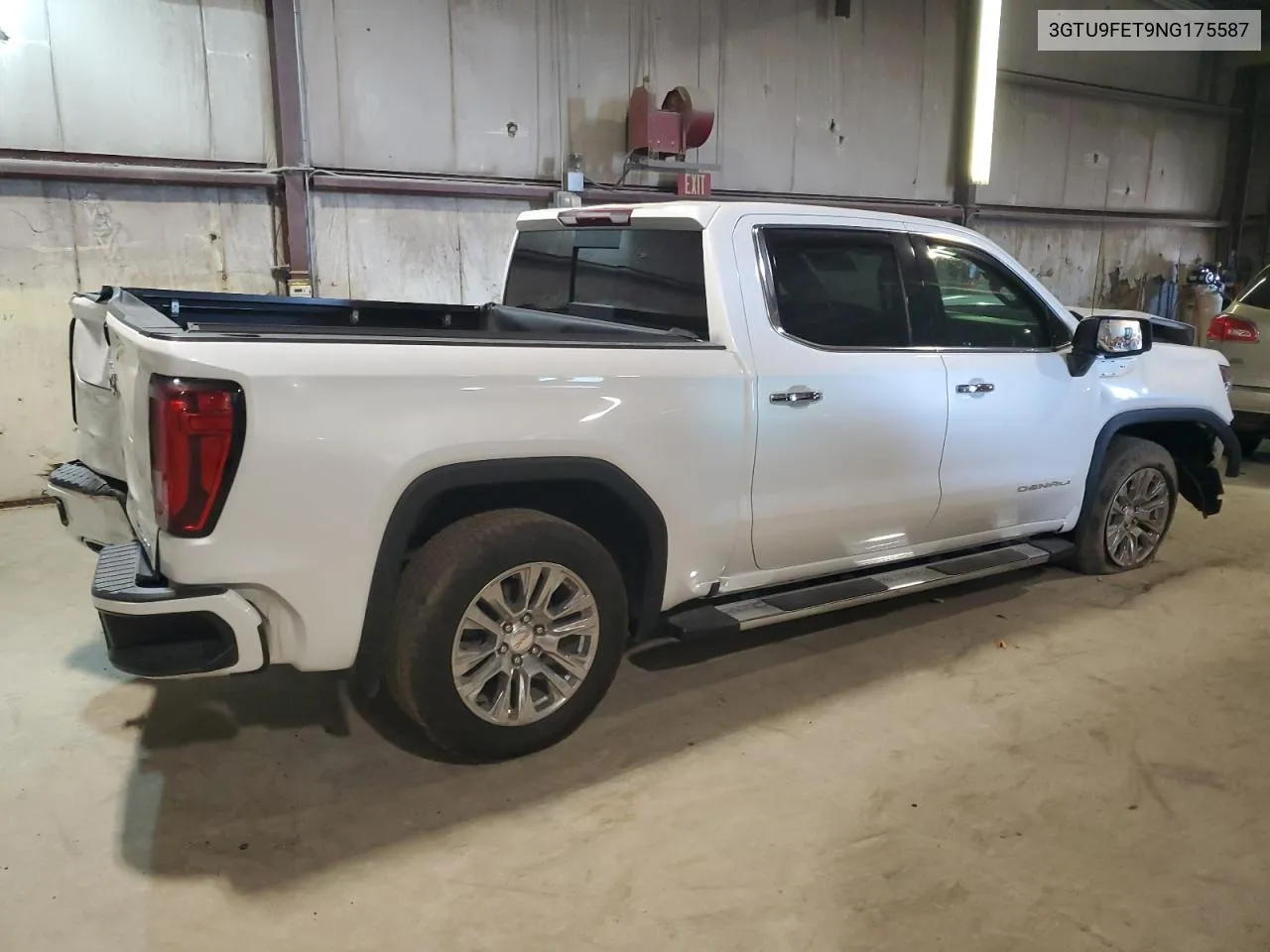 2022 GMC Sierra Limited K1500 Denali VIN: 3GTU9FET9NG175587 Lot: 68883134