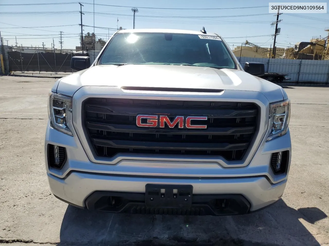 2022 GMC Sierra Limited K1500 Elevation VIN: 3GTU9CED9NG109564 Lot: 69217284