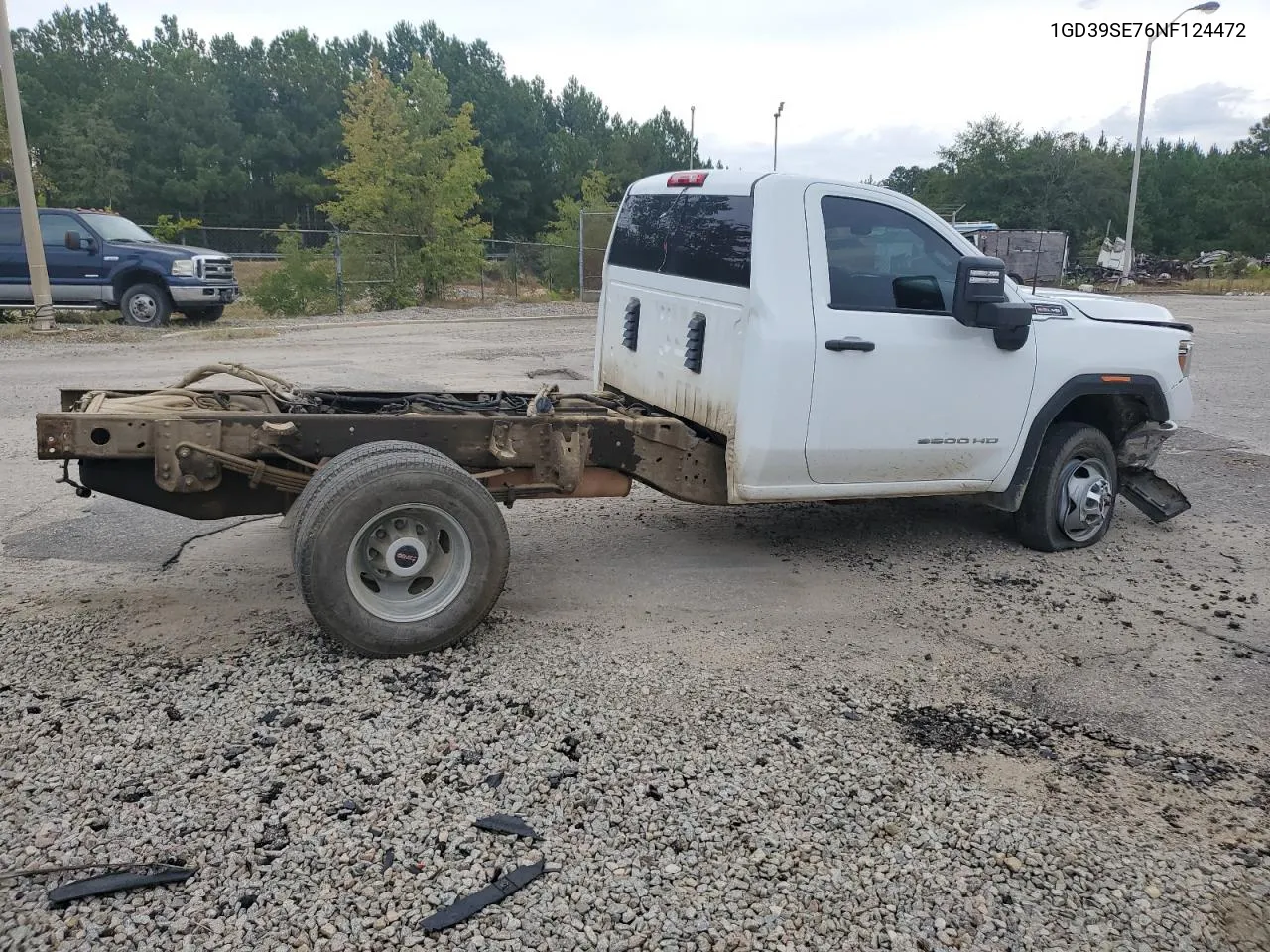 2022 GMC Sierra K3500 VIN: 1GD39SE76NF124472 Lot: 69266204