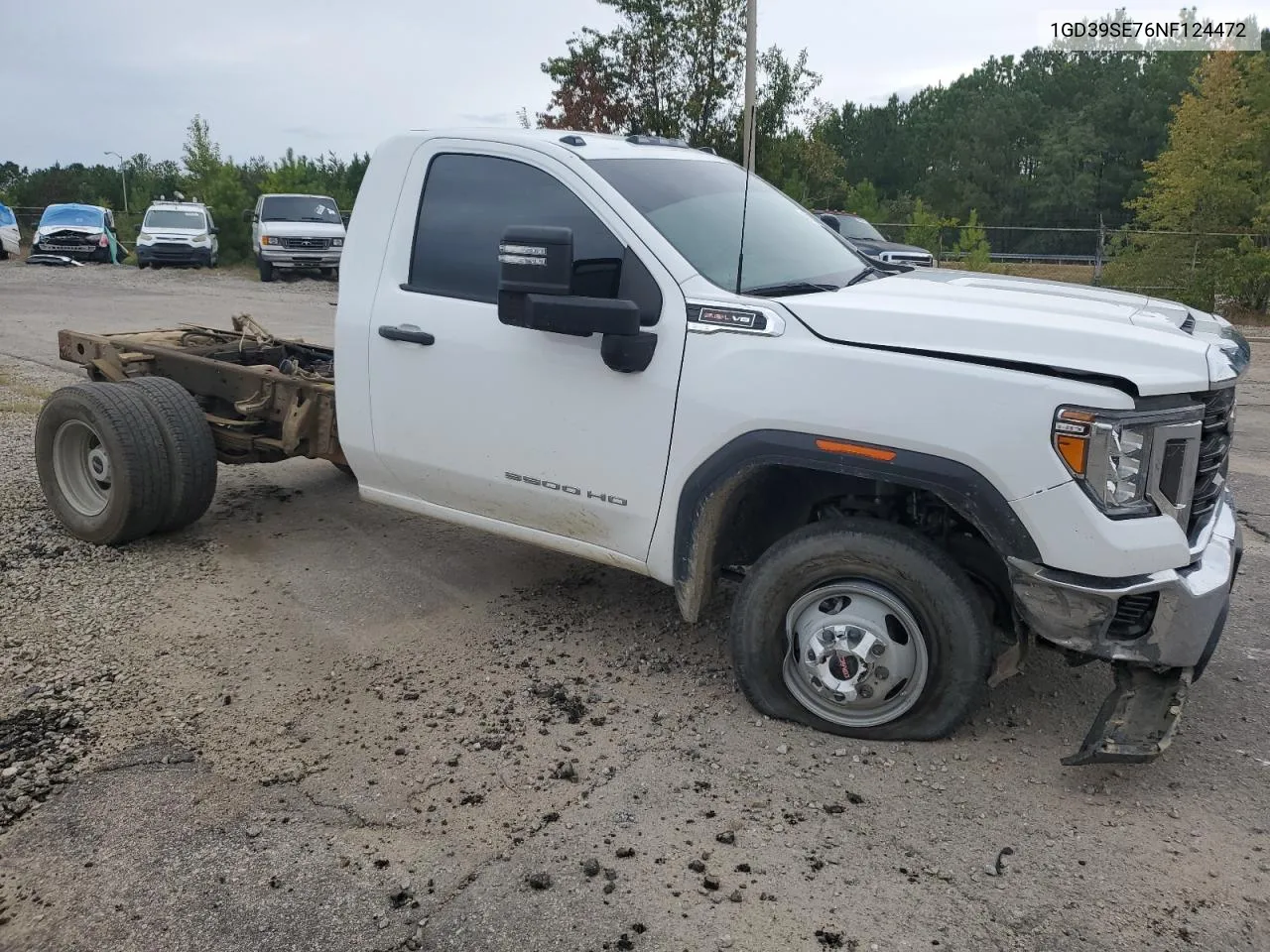 2022 GMC Sierra K3500 VIN: 1GD39SE76NF124472 Lot: 69266204