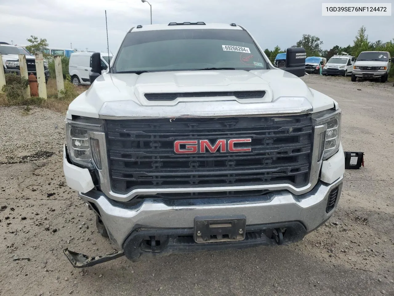 2022 GMC Sierra K3500 VIN: 1GD39SE76NF124472 Lot: 69266204