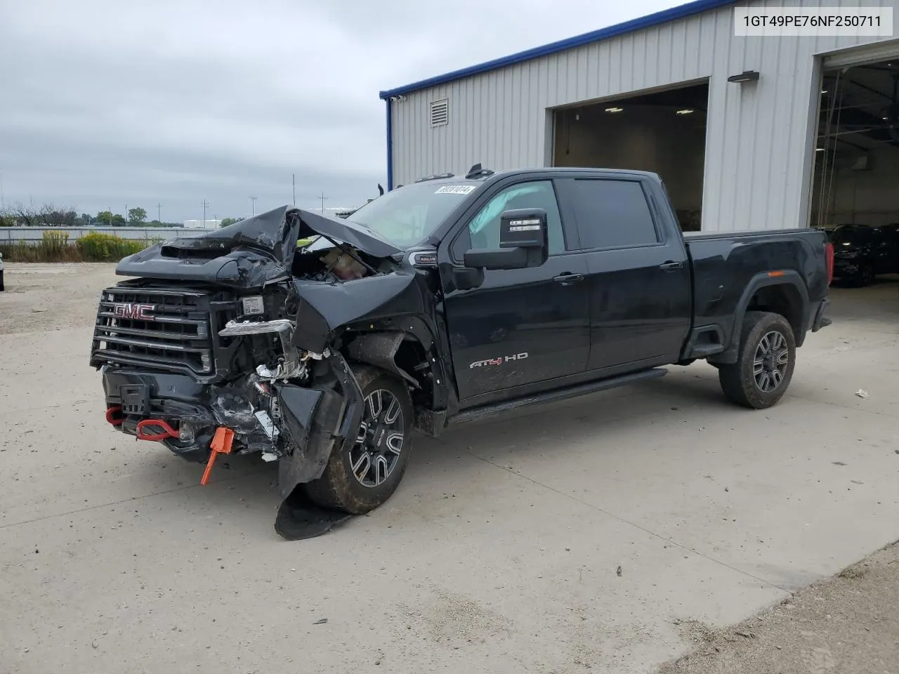 2022 GMC Sierra K2500 At4 VIN: 1GT49PE76NF250711 Lot: 69281014