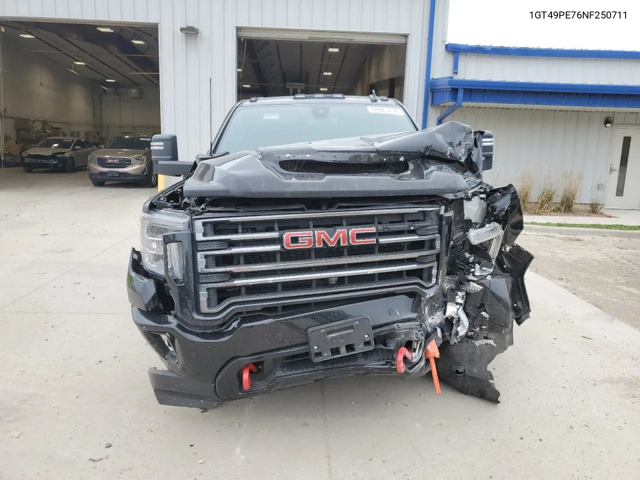 2022 GMC Sierra K2500 At4 VIN: 1GT49PE76NF250711 Lot: 69281014