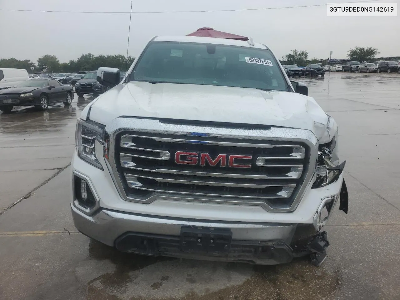 2022 GMC Sierra Limited K1500 Slt VIN: 3GTU9DED0NG142619 Lot: 69307854