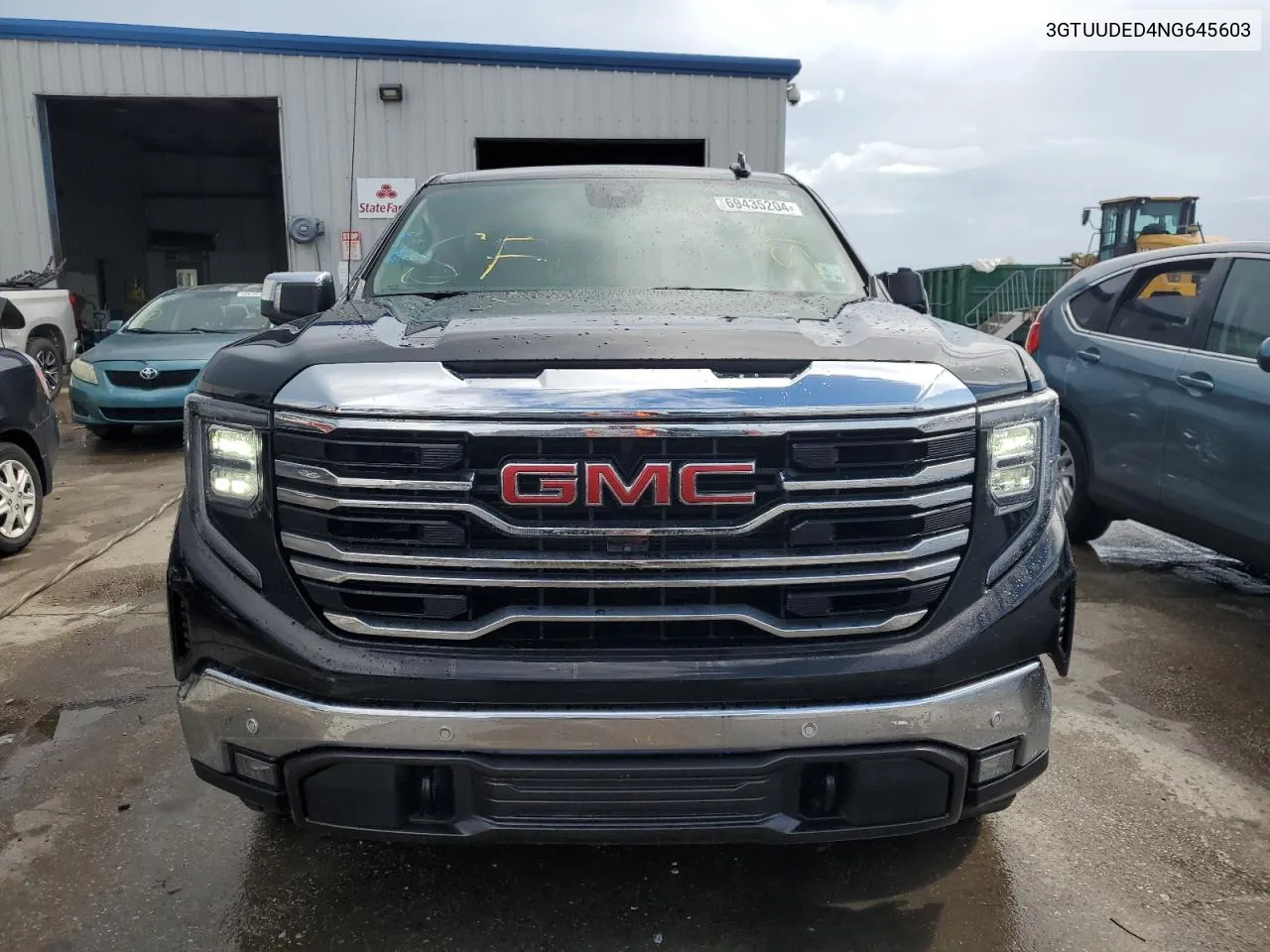 2022 GMC Sierra K1500 Slt VIN: 3GTUUDED4NG645603 Lot: 69435204