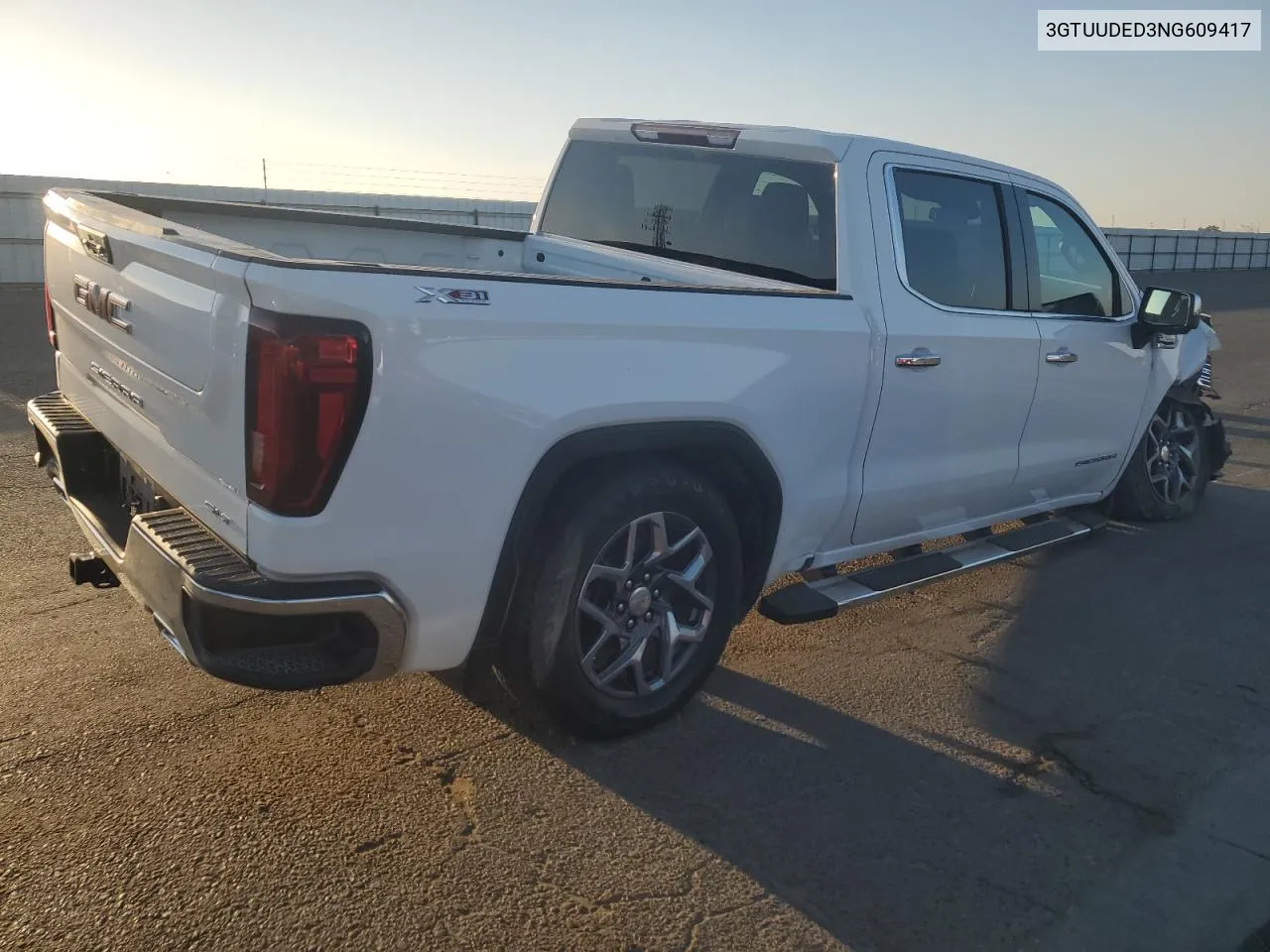 3GTUUDED3NG609417 2022 GMC Sierra K1500 Slt