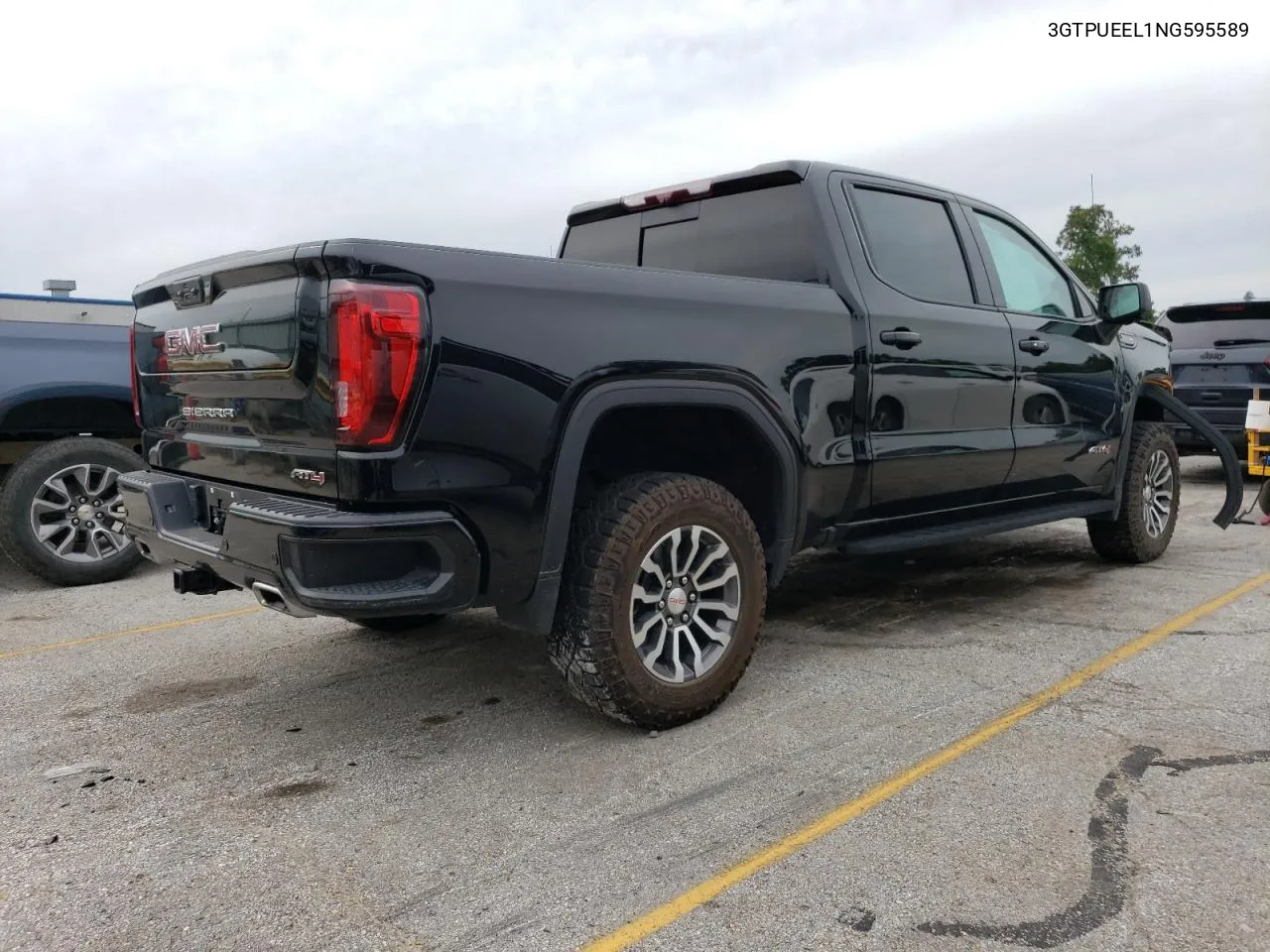 2022 GMC Sierra K1500 At4 VIN: 3GTPUEEL1NG595589 Lot: 69661394