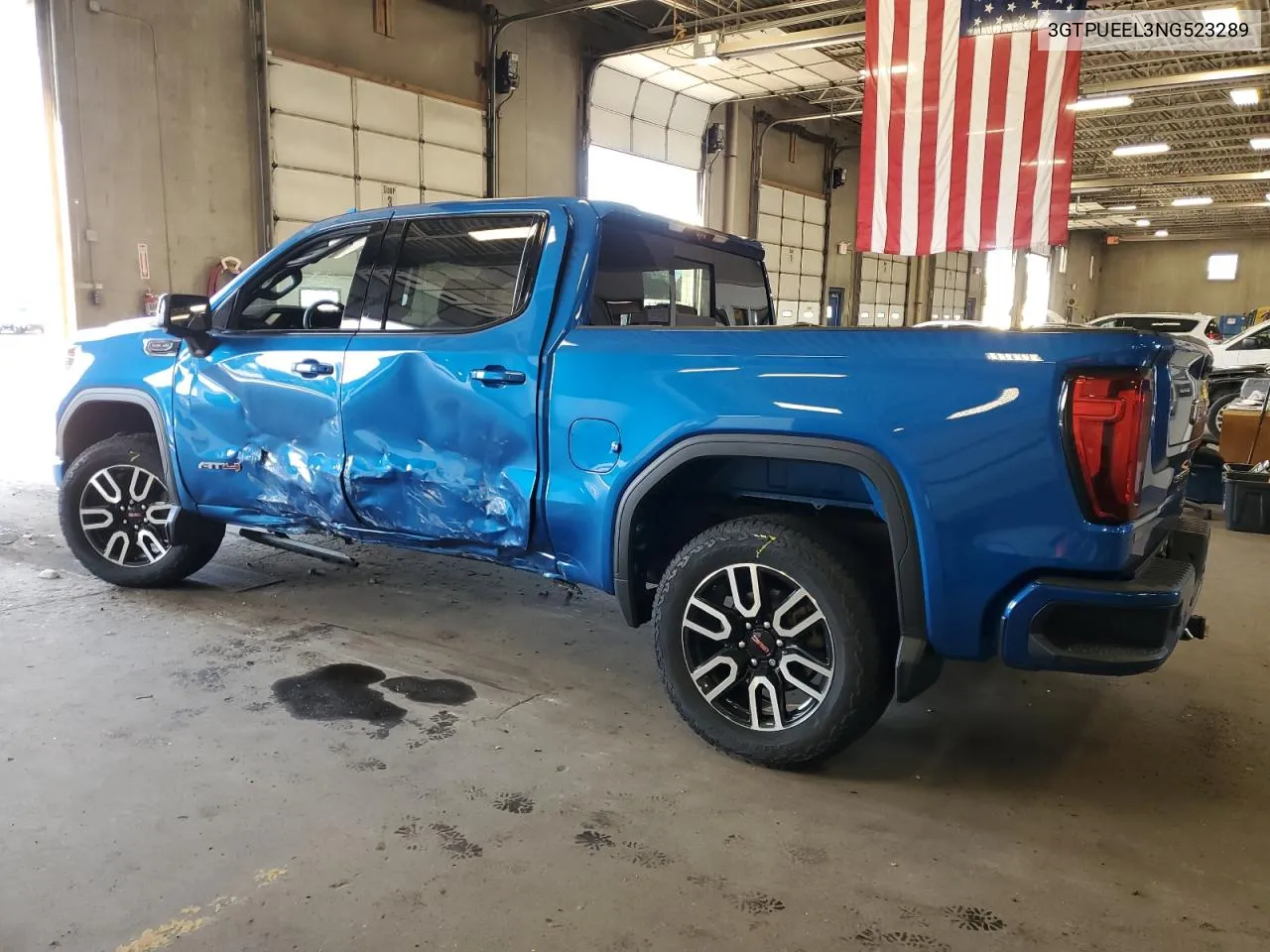 2022 GMC Sierra K1500 At4 VIN: 3GTPUEEL3NG523289 Lot: 69760974