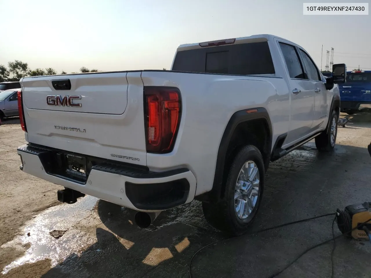 1GT49REYXNF247430 2022 GMC Sierra K2500 Denali