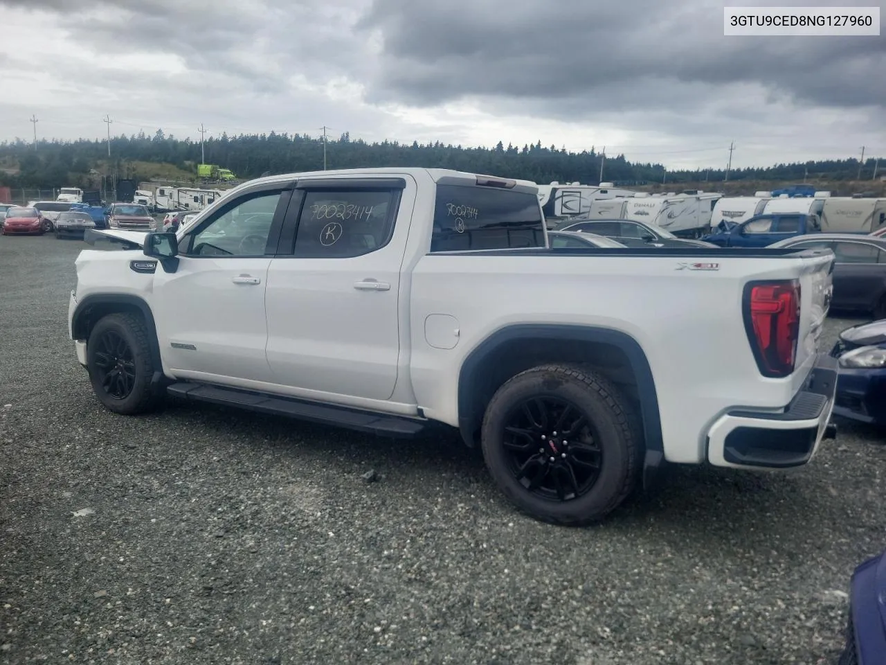 3GTU9CED8NG127960 2022 GMC Sierra Limited K1500 Elevation