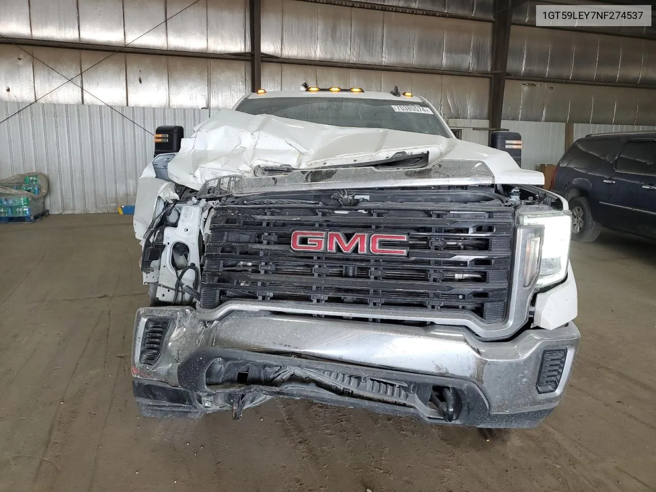 2022 GMC Sierra K2500 Heavy Duty VIN: 1GT59LEY7NF274537 Lot: 70385574