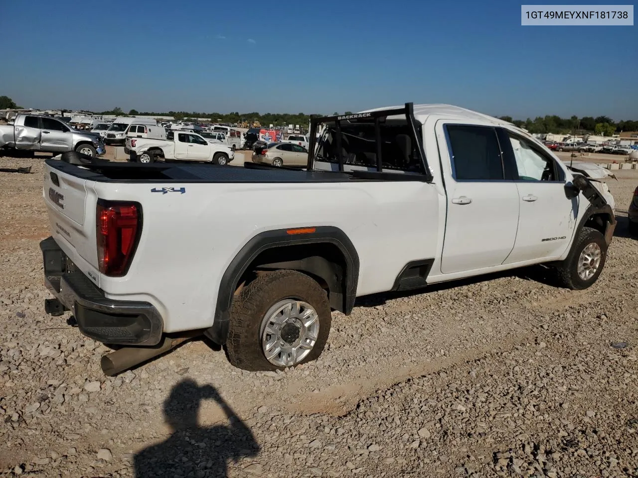 2022 GMC Sierra K2500 Sle VIN: 1GT49MEYXNF181738 Lot: 70590044