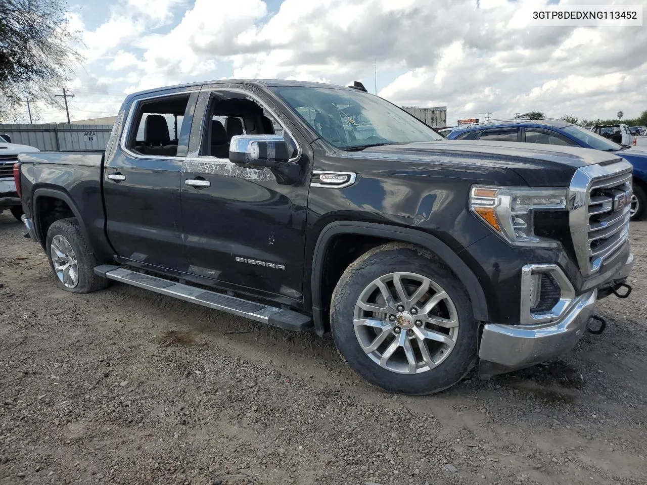 2022 GMC Sierra Limited C1500 Slt VIN: 3GTP8DEDXNG113452 Lot: 71194674