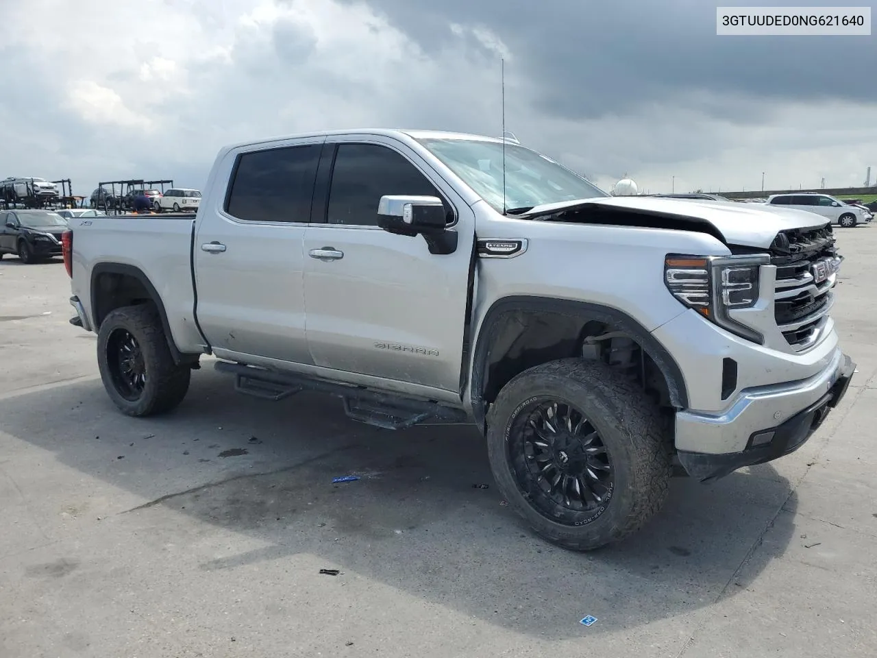 2022 GMC Sierra K1500 Slt VIN: 3GTUUDED0NG621640 Lot: 71473494