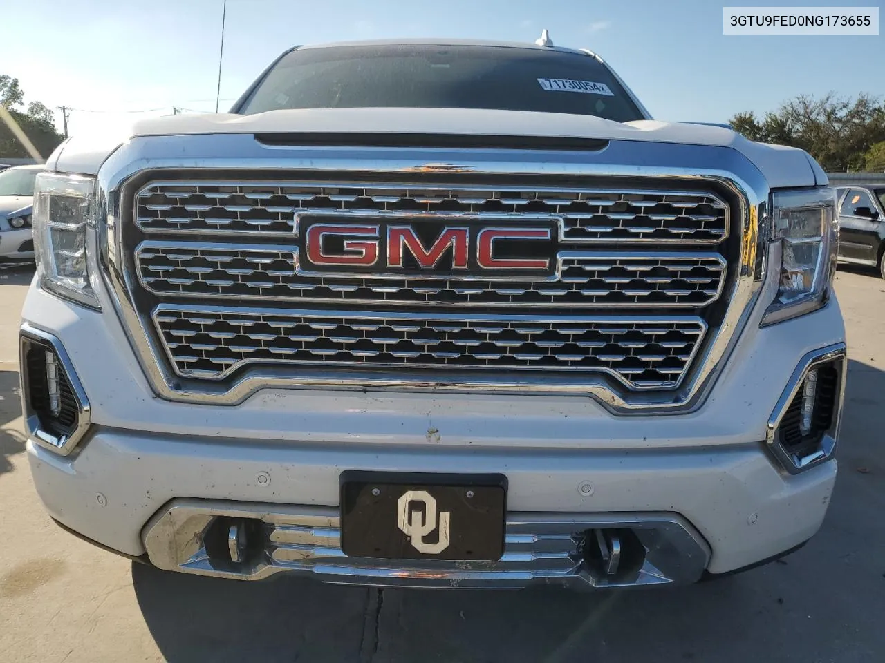 2022 GMC Sierra Limited K1500 Denali VIN: 3GTU9FED0NG173655 Lot: 71730054