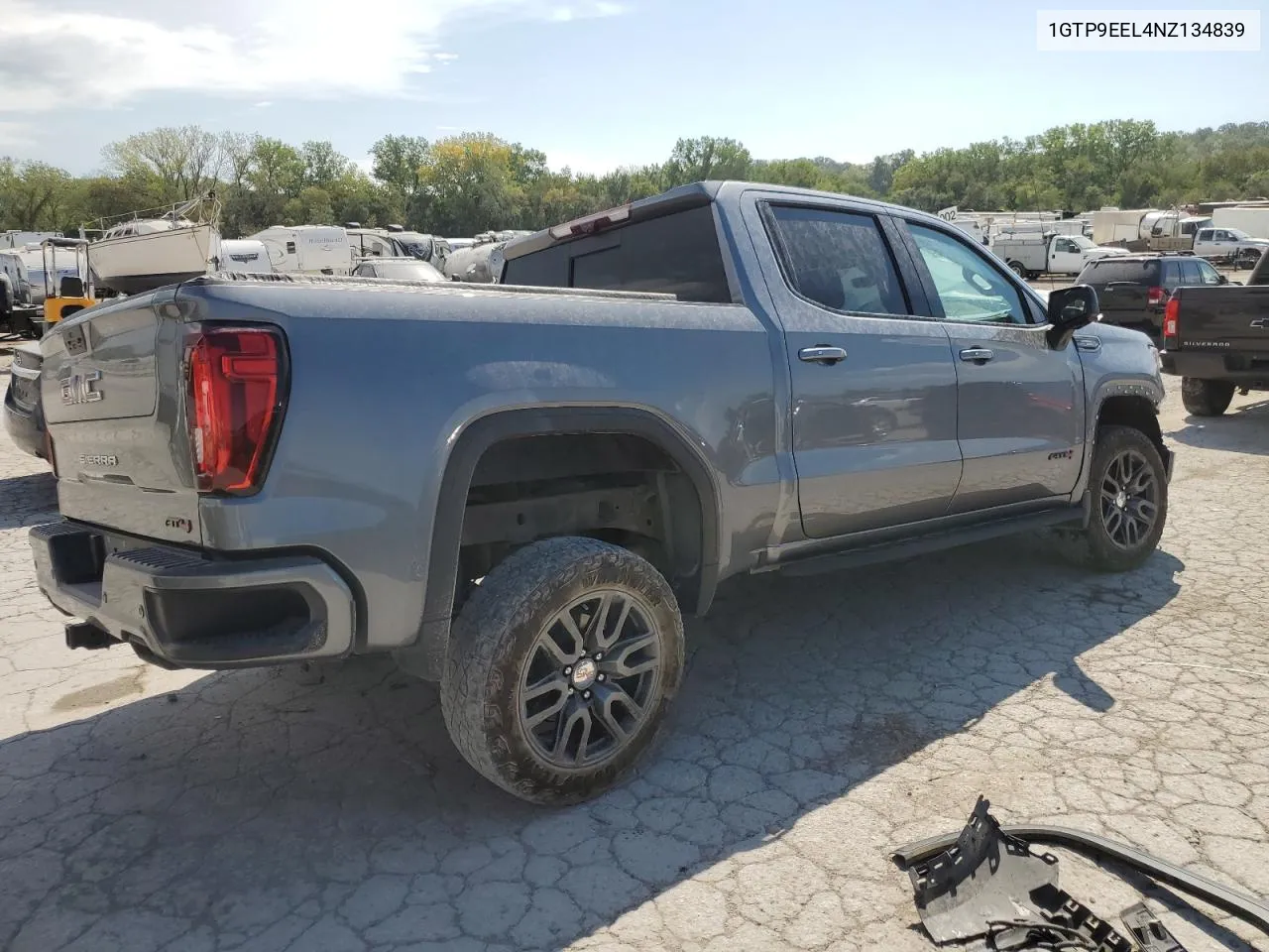 2022 GMC Sierra Limited K1500 At4 VIN: 1GTP9EEL4NZ134839 Lot: 71849264