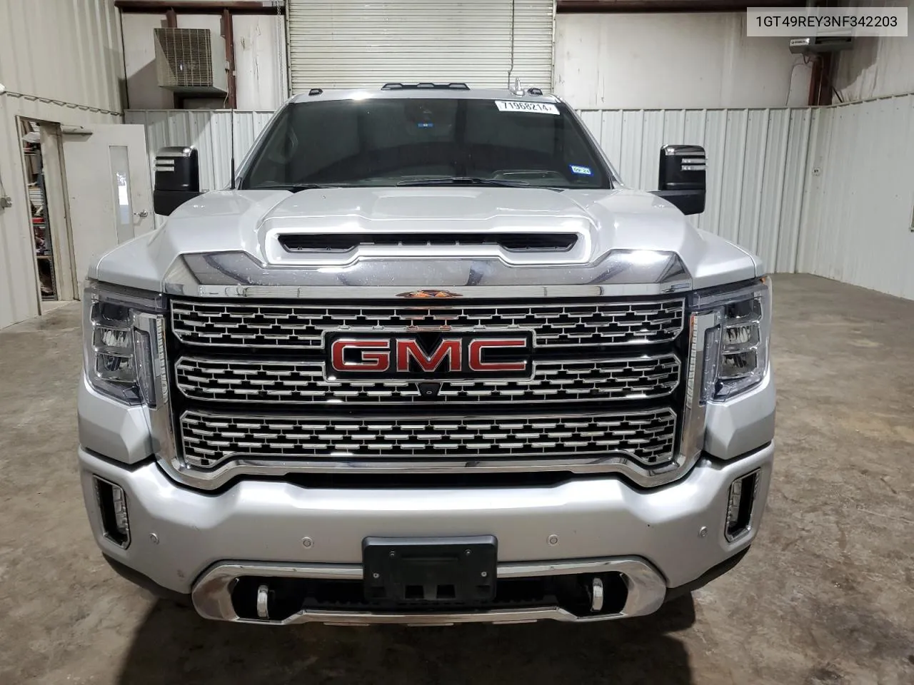 2022 GMC Sierra K2500 Denali VIN: 1GT49REY3NF342203 Lot: 71968214