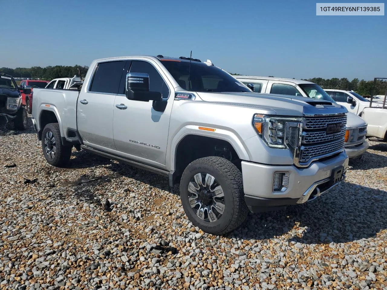 1GT49REY6NF139385 2022 GMC Sierra K2500 Denali