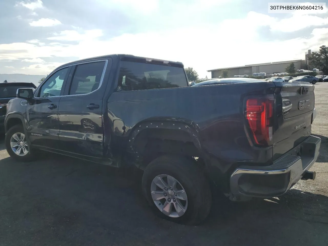 2022 GMC Sierra C1500 Sle VIN: 3GTPHBEK6NG604216 Lot: 72267904